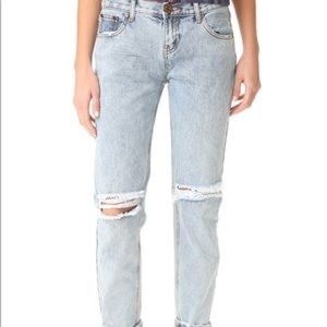 One Teaspoon Awesome Baggies Boyfriend Jeans